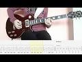 Blood // Water (guitar cover w/ play-along tabs)