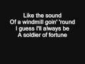 Soldier of Fortune Lyrics