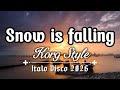 Snow is falling (remix: Italo Disco 80s, Lyric video)